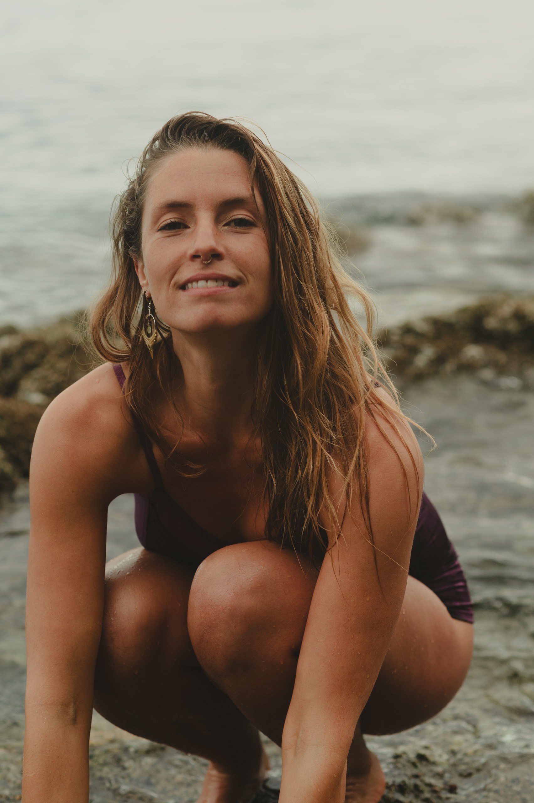 Portrait by the sea